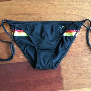 Ocean Pacific OP Swim Rainbow string bikini bottom